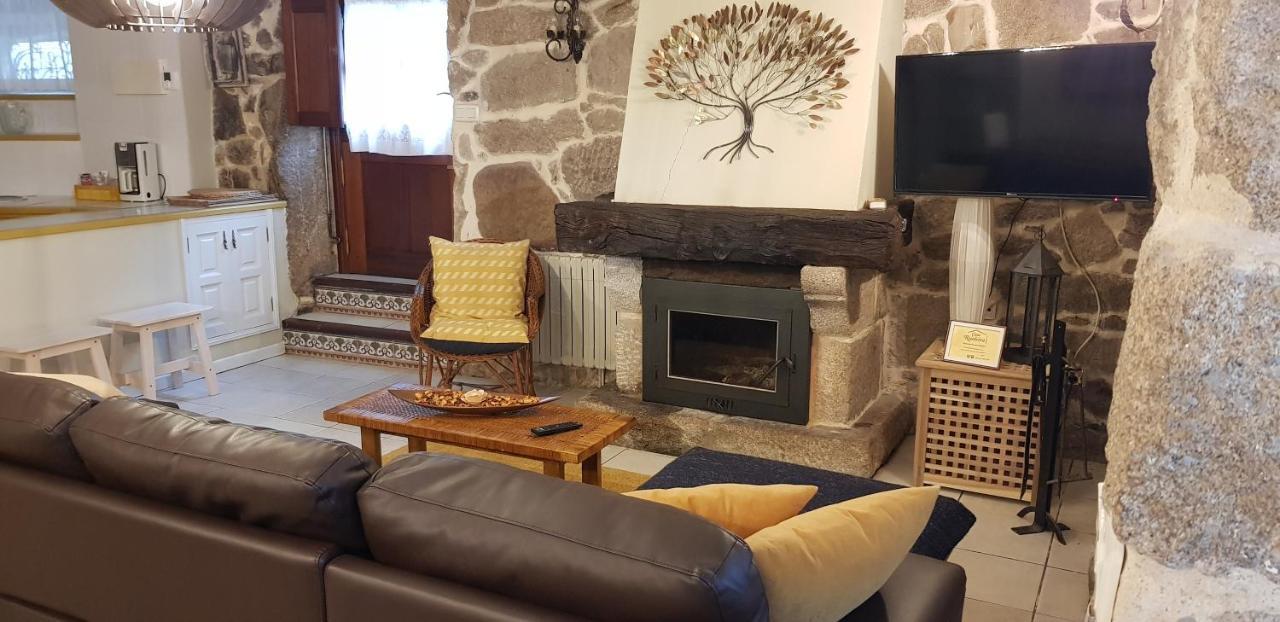 Casa Rualeira Villa Combarro Bagian luar foto