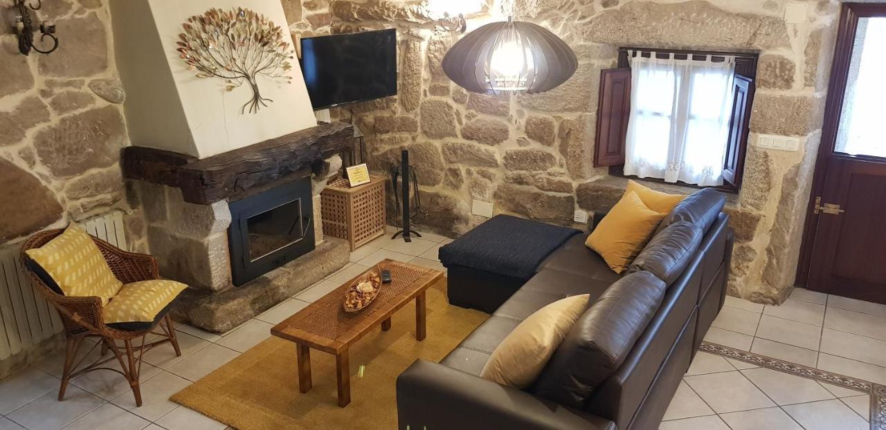 Casa Rualeira Villa Combarro Bagian luar foto