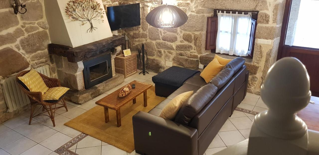Casa Rualeira Villa Combarro Bagian luar foto