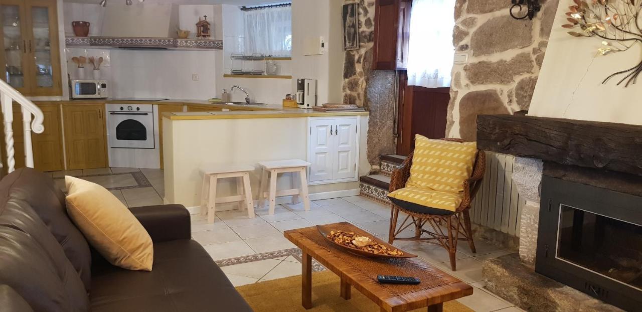 Casa Rualeira Villa Combarro Bagian luar foto