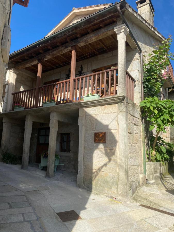 Casa Rualeira Villa Combarro Bagian luar foto