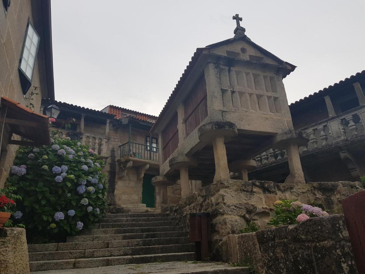 Casa Rualeira Villa Combarro Bagian luar foto